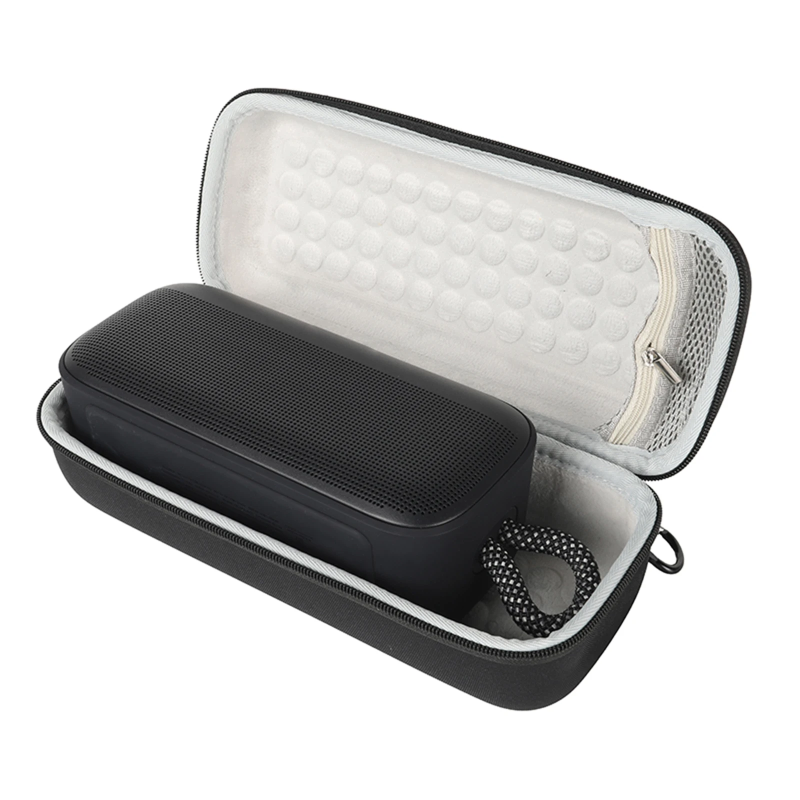 حقيبة مكبر صوت محمولة مع حزام كتف ومقبض حمل حقيبة سفر صلبة من مادة EVA لمكبر صوت Bose Soundlink Home BT