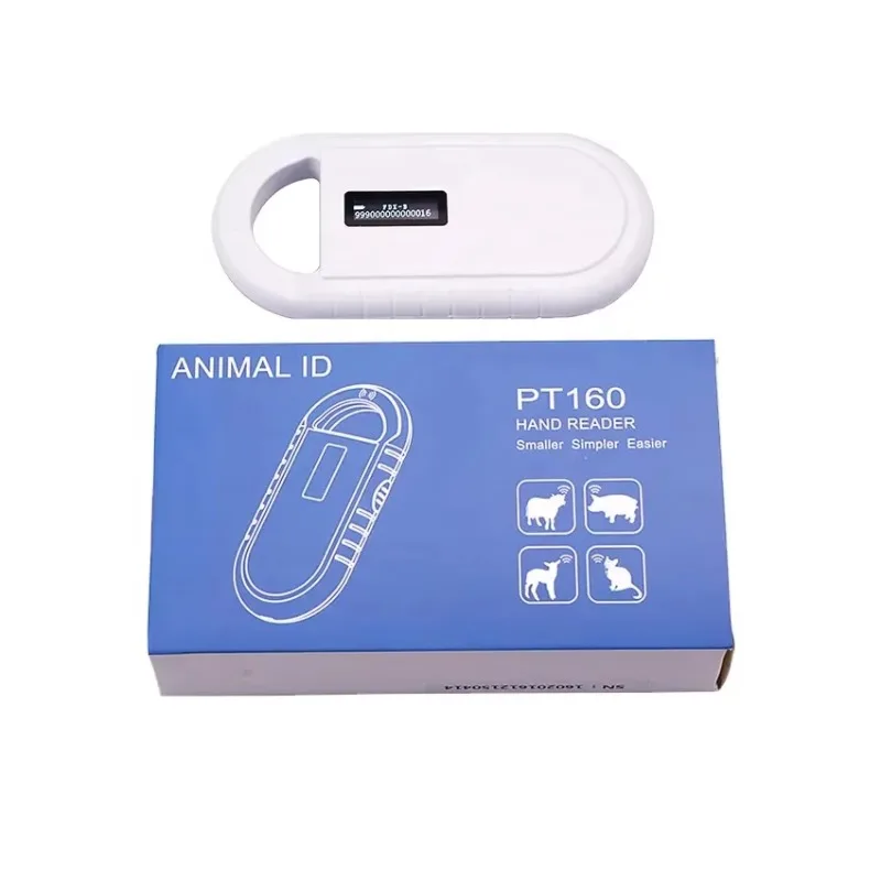 

PT160 FDX-B/ EMID 134.2KHZ Animal Microchip Rfid Reader Rfid Pet Microchip Scanner