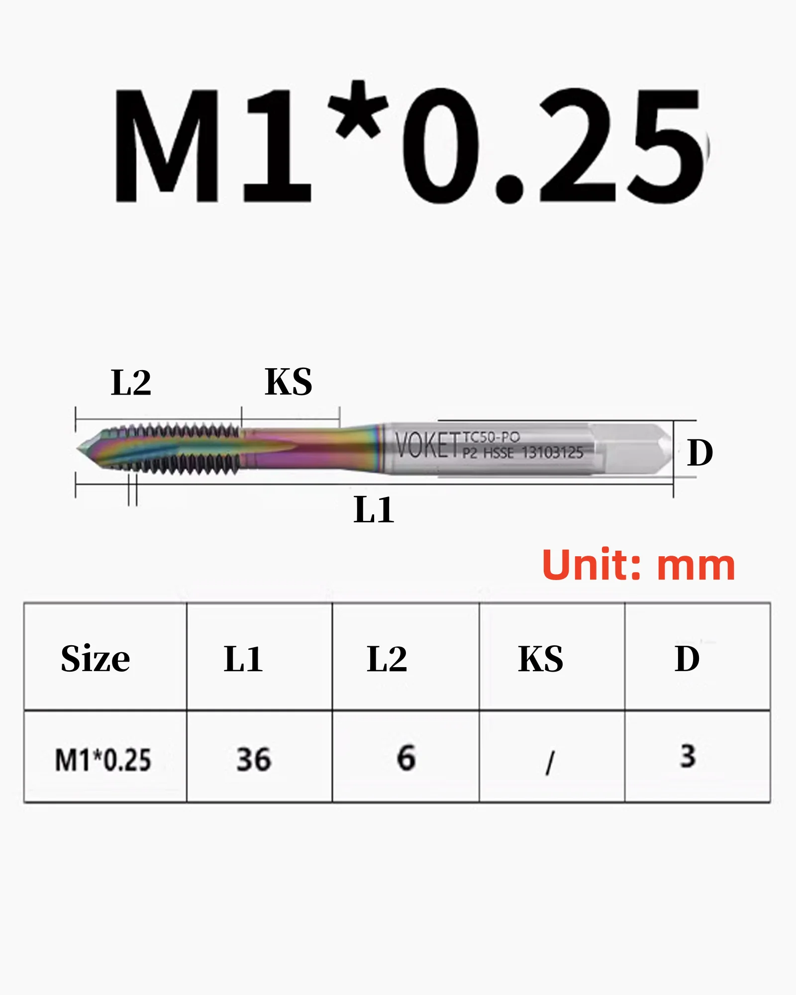 3pcs Combination Drill Tap &Tip Tap Bit Set Nano Blue Coated Screw Tapping Bit Tool High Speed Steel Drilling Tapping Bits