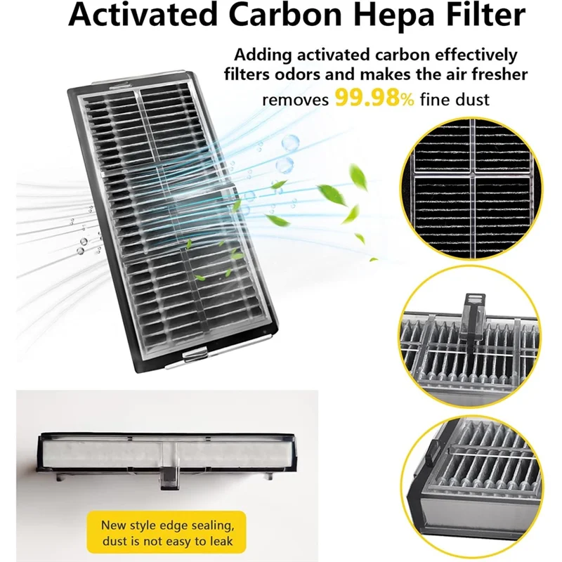 KEOL-18PCS 브러시 필터 먼지 봉투 걸레 천 Fordreame L10s Pro Ultra Heat RLL82CE/X30 Ultra/Mova E30 Ultra 예비 부품