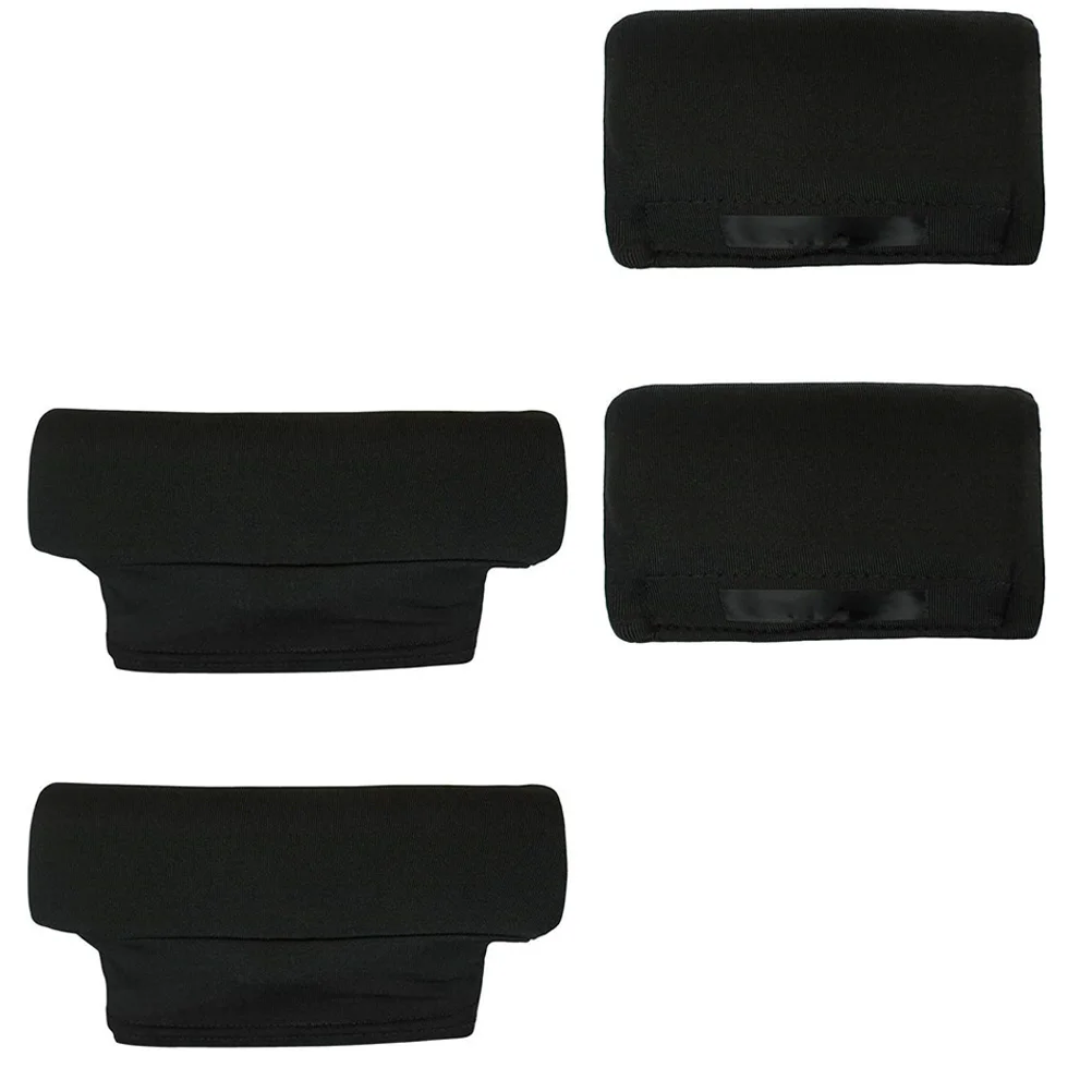 

2 Pairs Crutch Hand Mat Pads Armpit Sponge Grips Handle Underarm Black Elder Durable Reusable Easy Clean Compact Light Portable