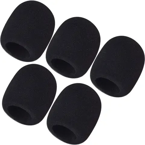 

Sponge Handheld Mic Foam Cover Soft Thick Windshield Fits Standard Microphones Windscreen For KTV Parties Conference Interviews