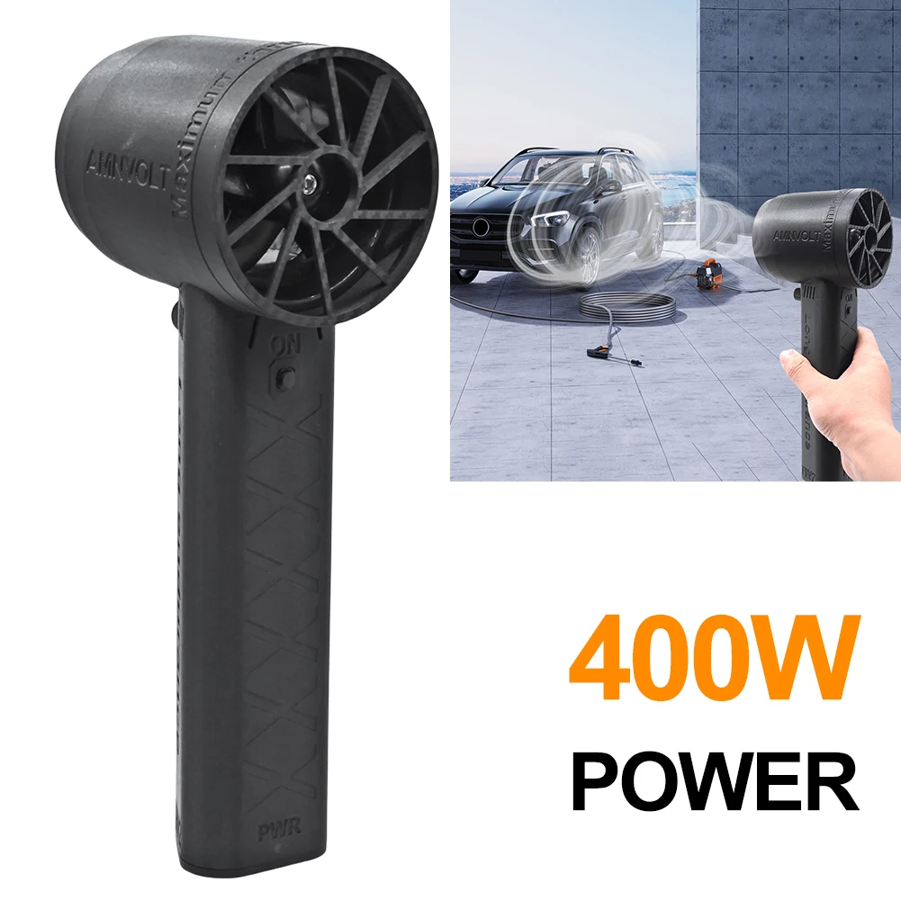 

XL Turbo Jet Fan 1100g Thrust Powerful Blower 64mm Brushless Motor Electric Air Duster Type-C Rechargeable for Car/Cleaning