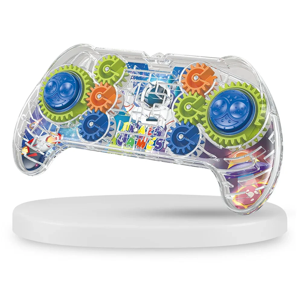 面白い 3D ギア迷路マジック透明バランスボールモンテッソーリ教育玩具ローリングボールストレス解消おもちゃ子供のため