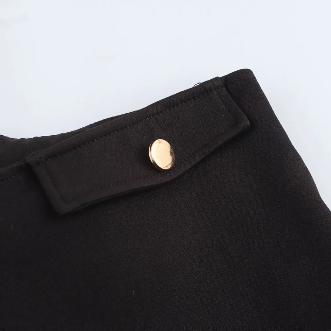 Faionable taille basse polyvalent orts JNLEAOG vêtements pour femmes automne nouveau Design Sle sensuel tout-Match ort pantalon
