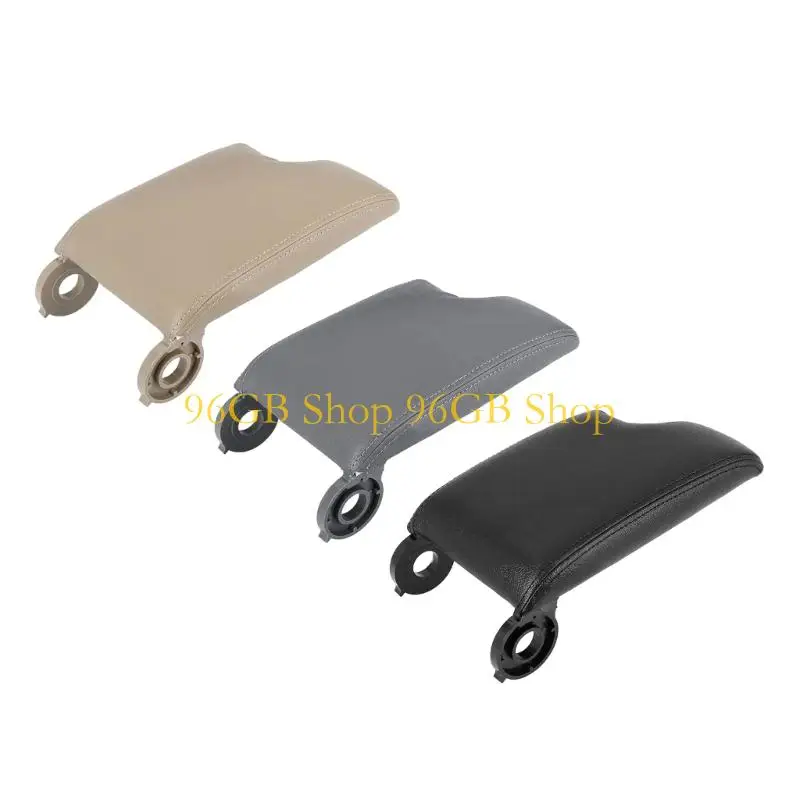 

96GB Center Console Armrest Lid Cover Upgraded Leather Synthetic Armrest PROCR00763 Quick Fixing used for E46 2001-2006