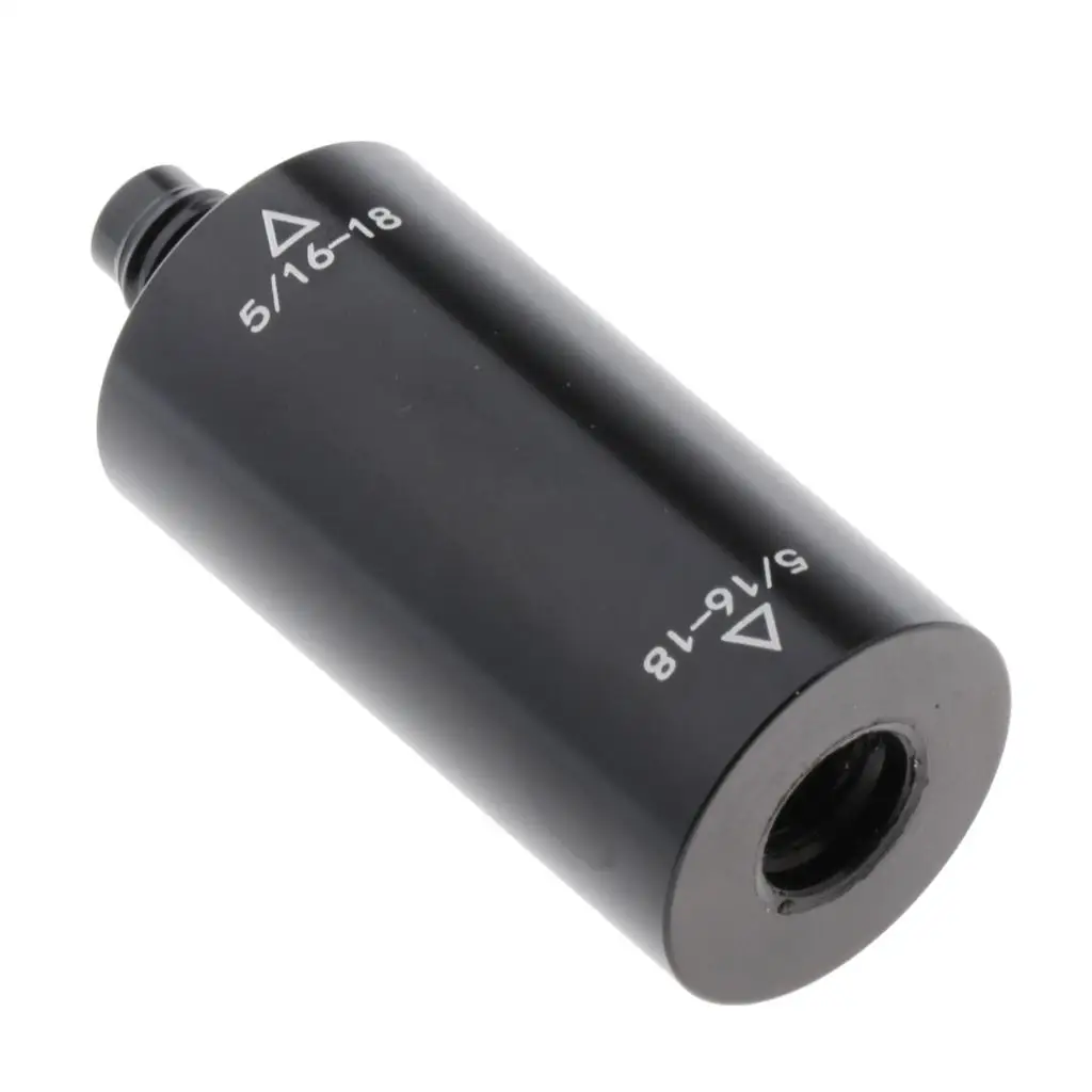 

Screw in Pool Cue Extension Rod Shaft Mid Joint Billiard Bar Holder Extender for 5/16-18 Sticks