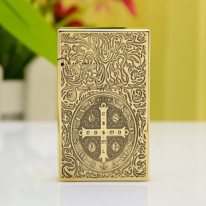 

ZORRO Kerosene Lighter Creative Handmade Constantine Gift for Boyfriend Cigarette Accessories Loud Grinding Wheel Lighter