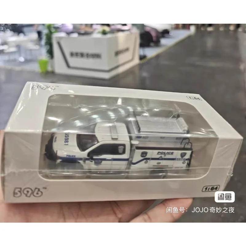596 1/64 Ford F550 PAPD New Jersey Port Authority Equipment Vehicle 2026  APA Exhibition Limited Edition ，Alloy Car Model.