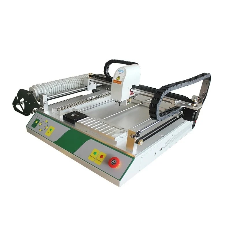 

For TVM802A High Precise Fast Speed Cost-effective Double Vision Desktop Chip Mounter Pcb Assembly LED Light Bulb Making Machin
