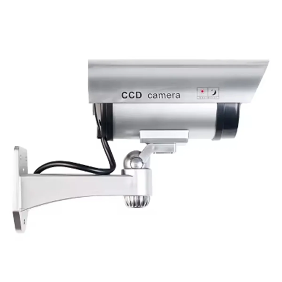 Telecamera di sicurezza fittizia Sistema di telecamere di sorveglianza CCTV falso per esterni LED per la sicurezza domestica aziendale della proprietà