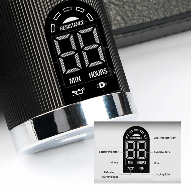 POP Barbers P800F Black Sliver Hair Clippers For Men Hair Trimmer For Barbers - Cordless Barber Hair Cutting Haircut Machine view 5