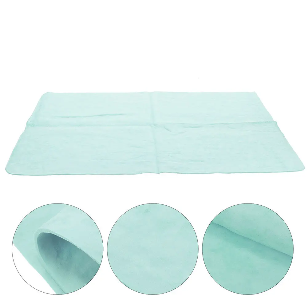 

2 PCS Car Wash Supplies Drying Towels Kit Cleaning Tools Light Green Extra Large Super Absorbent