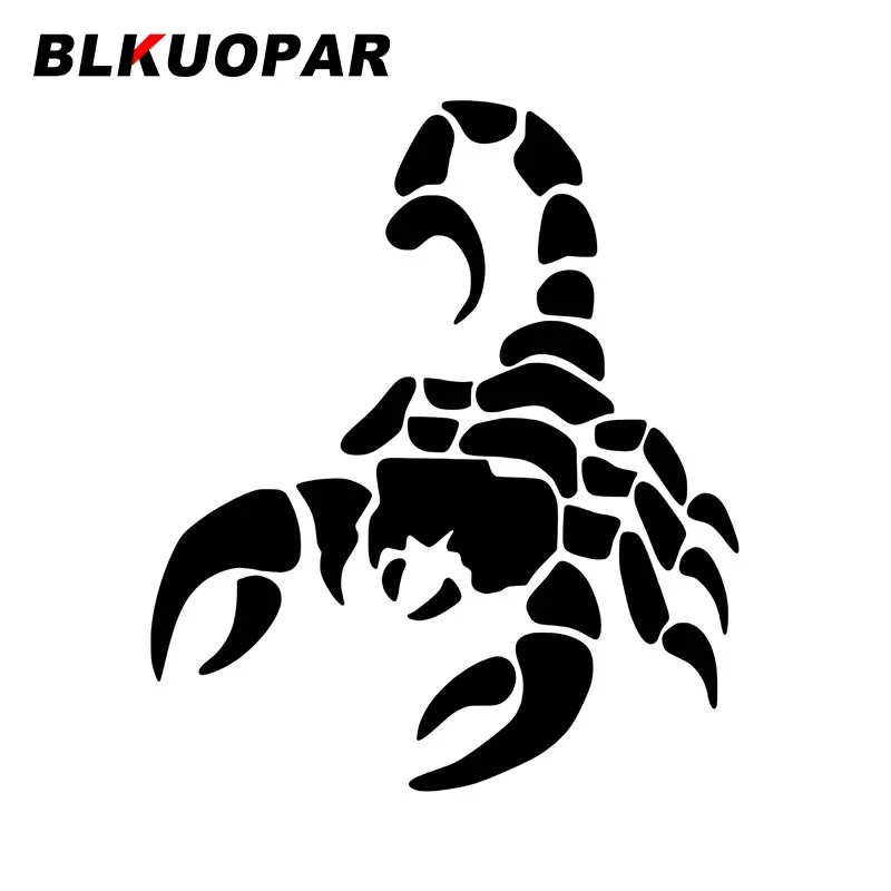 

BLKUOPAR Humorous Scorpion Graphics Car Stickers Air Conditioner Cartoon Decal Vinyl Car Wrap Decoration Die-cut Creative Decor