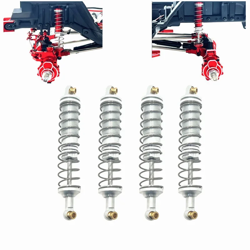 Oil Hydraulic Shock Absorber for WLtoys 104006 104010 104020 104026 Metal Upgrade Parts Rc Model Crawler Car Truck Buggy