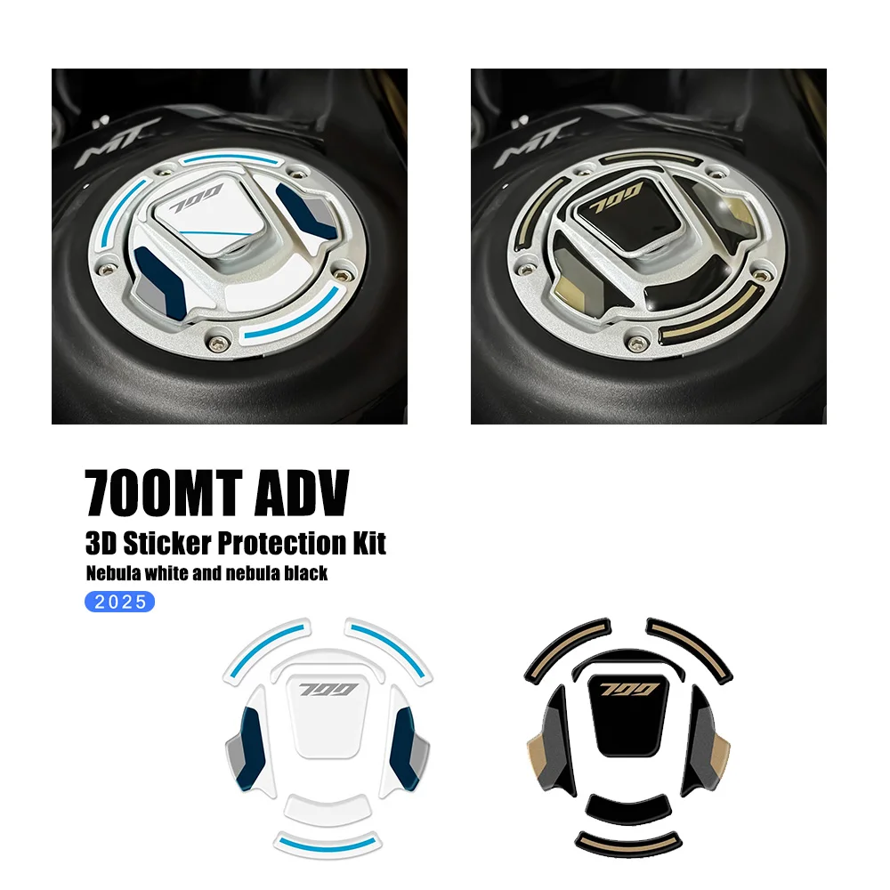 

For CFMoto 700MT ADV MT 700 ADV Motorcycle Accessories 3D Epoxy Sticker Protective Tank Cap Kit Decoration 2025