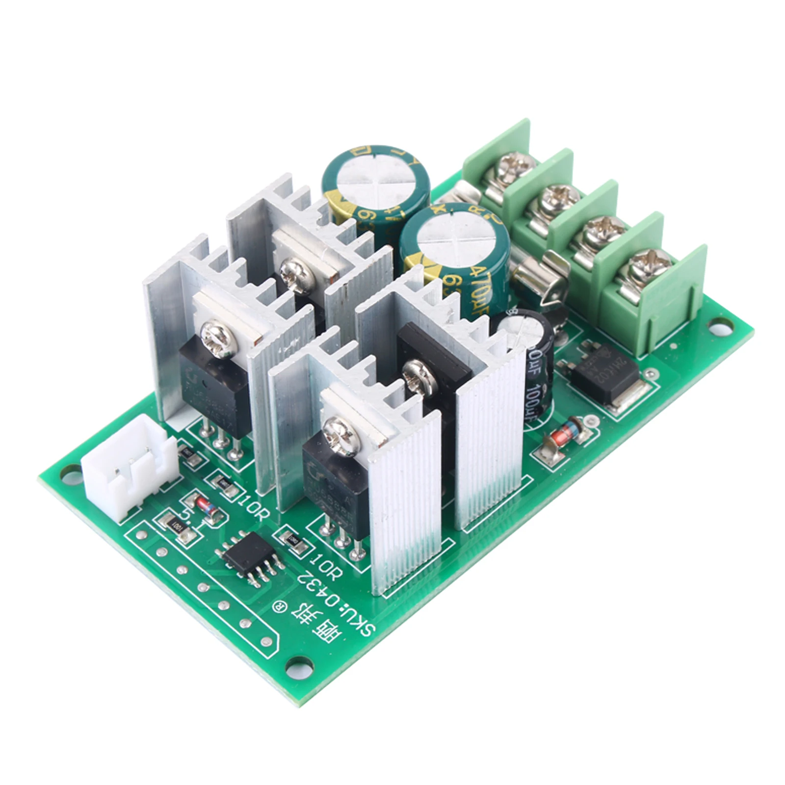 PWM DC Motor Speed Regulator 12V 24V 48V 60V Supports PLC Analog 0-5V Microcontroller Control