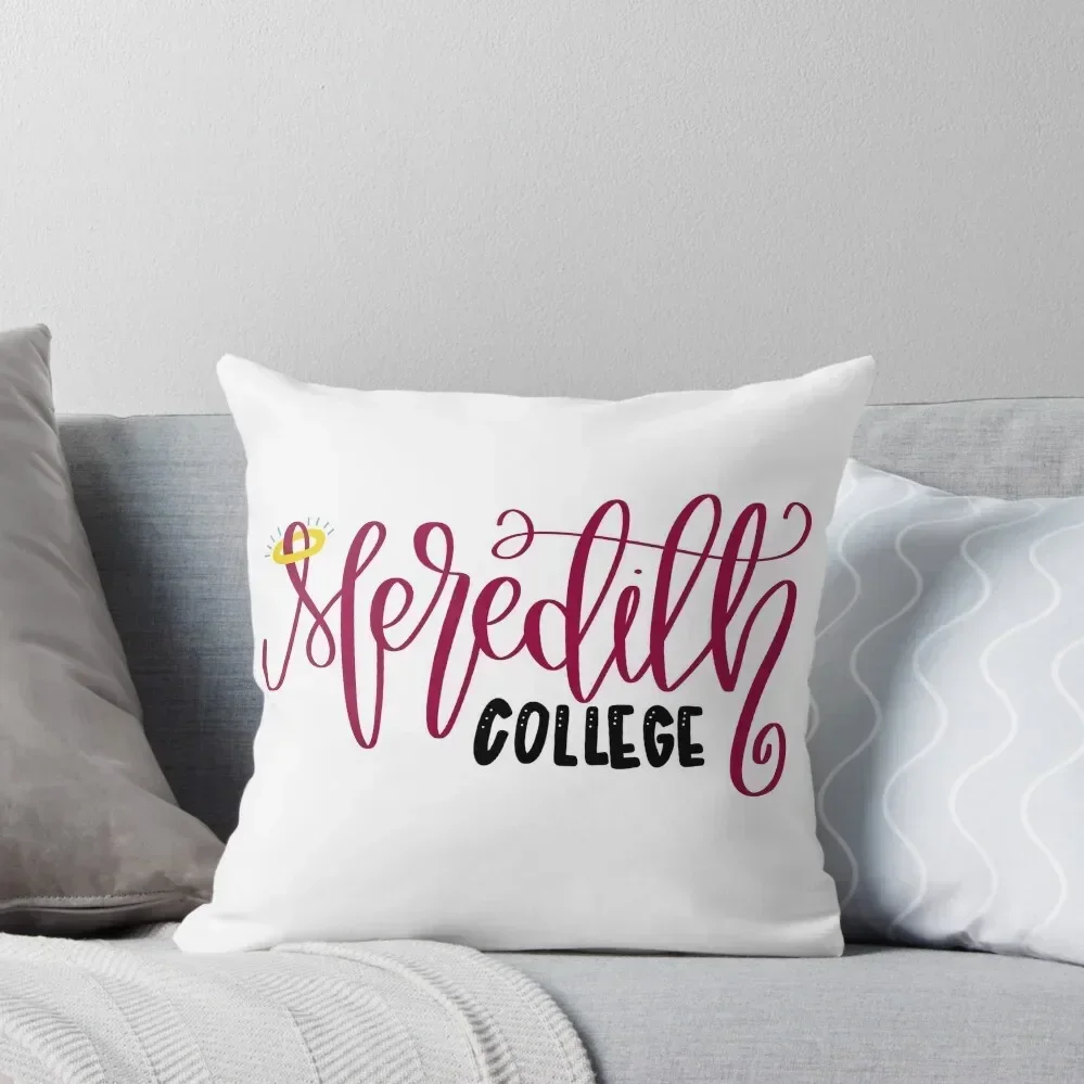 

Meredith College Throw Pillow Luxury Cushion Cover Pillowcases Bed Cushions luxury home accessories Cushion Child pillow