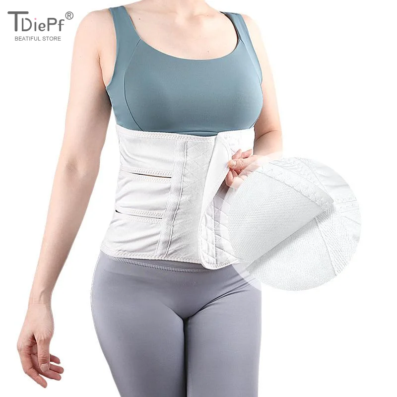 Postpartum Girdle C-Section Recovery Belt Back Support Belly Wrap Belly Band Shapewear Abdominal Binder Post Surgery Cinchers