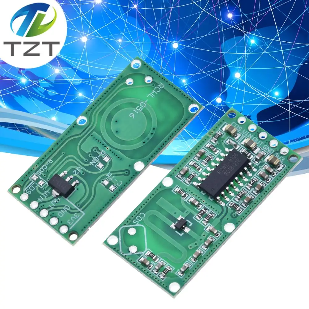 RCWL-0516 microwave radar sensor module Human body induction switch module Intelligent sensor