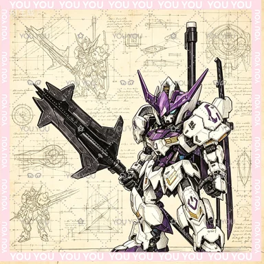 

GAOGAO MGSD Asw-G-08 Barbatos Xuanwu: Набор для сборки модели в цветовой гамме Xuanwu, пластиковый скелет, аниме-фигурка, робот, пластиковая модель
