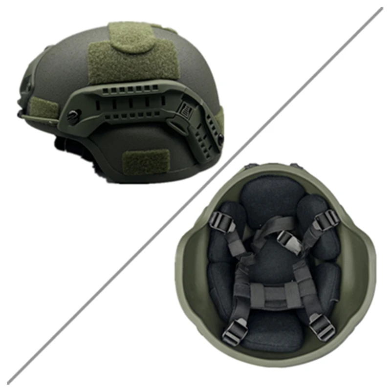 Mickey 2000 Series Advanced Safety Helmet, Safety Headgear, Tactical Helmet, is made of high-strength fiberglass material and is