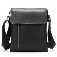 Genuine Leather Men's Shoulder Bag Husband Black Messenger Bags Male Side Bags Men's Bags Casual Crossbody Man Handbags