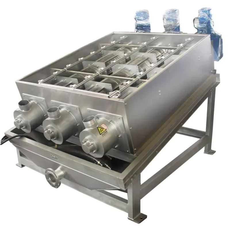 

Automatic Wastewater Sludge Dewatering Screw Sludge Dehydrator
