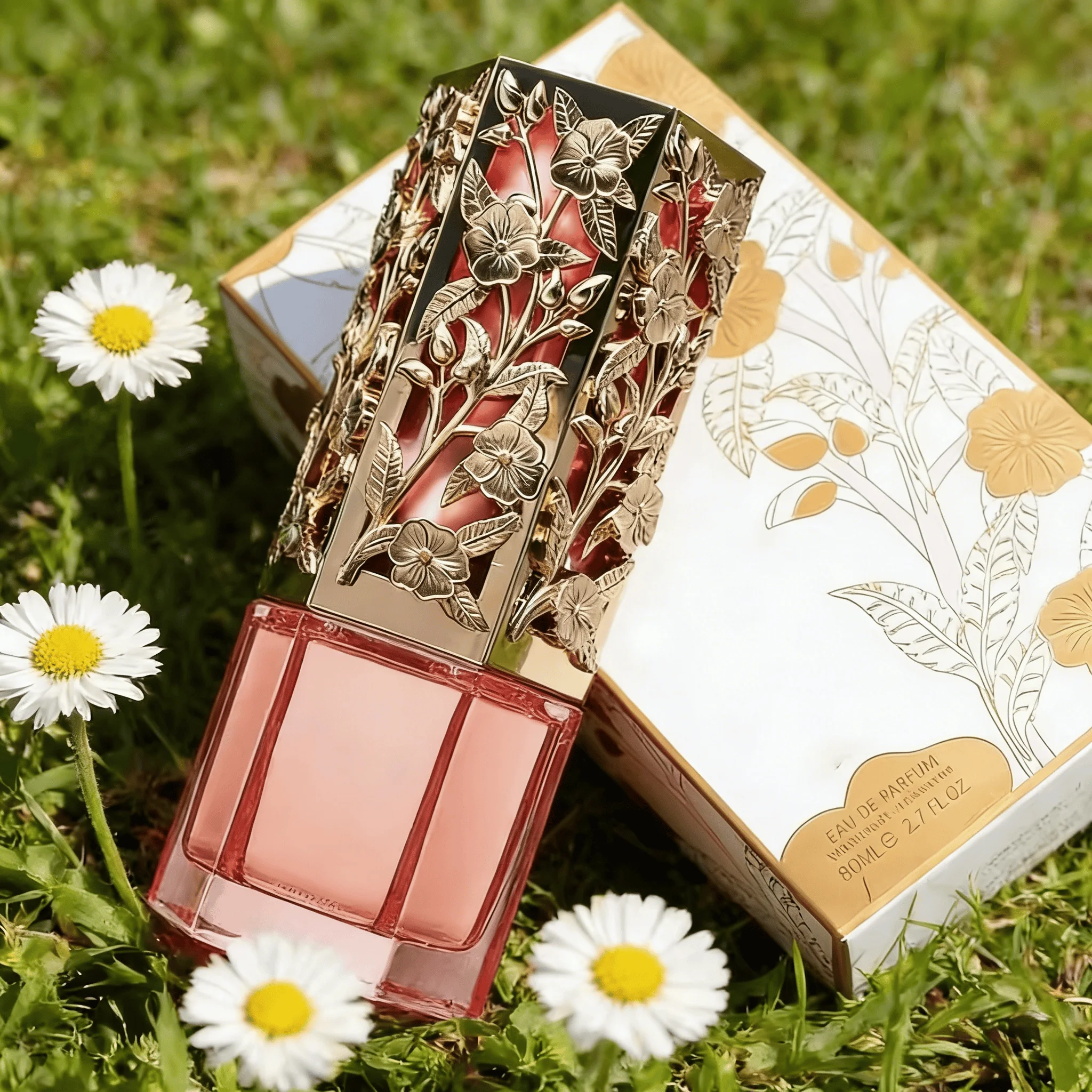 Elegant Women's Floral Fruity Gourmand Scent, Long-Wearing Sweet Fragrance, Delicate Feminine Charm with Smooth Aromatic Finish