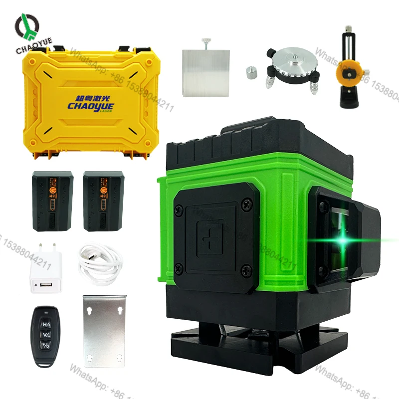 

Factory 8 Line Green Level 360 Self leveling for Outdoor Construction