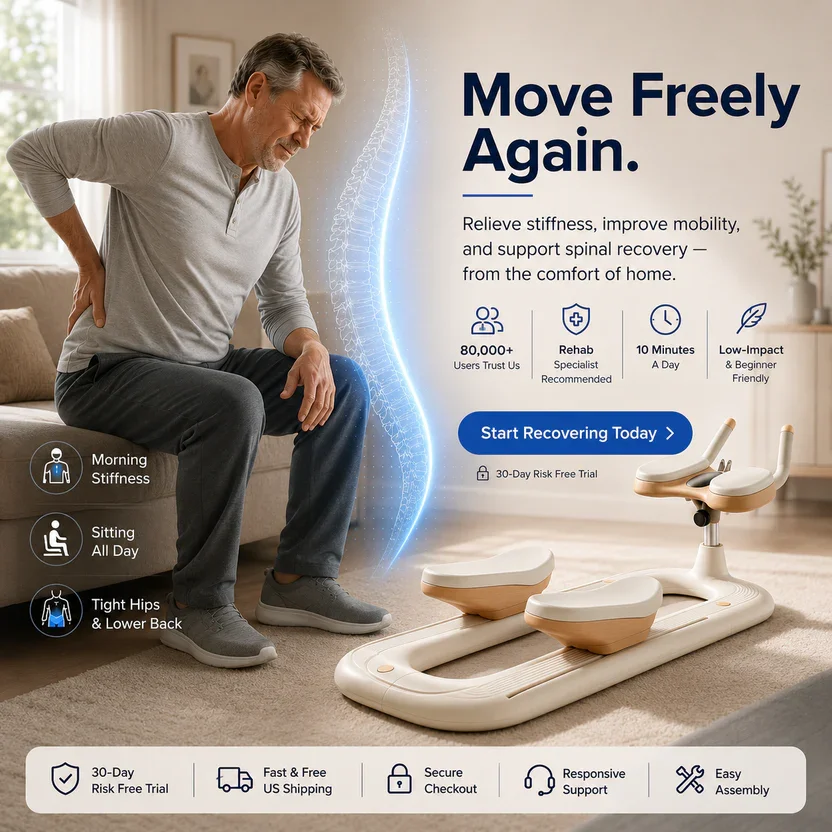 Spine Twist and Stretch Trainer 2026 New Arrivals ABS Silent Home Waist Exerciser Certified Factory Direct
