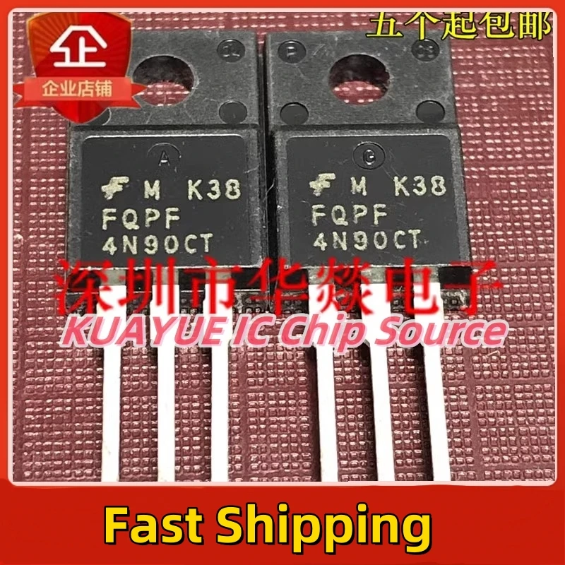 10PCS-30PCS   FQPF4N90CT   TO-220F  4A  900V  Fast Shipping Quality Guarantee