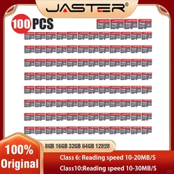 100 PCS LOT Smart SD Card 128G TF Flash Card For Camera Phone 64GB Original Memory Card 32GB Grey TF Mini SD Cards16GB