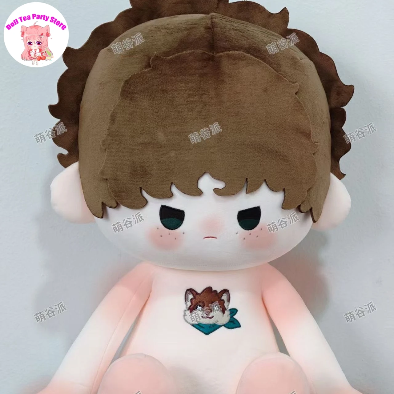 Caspar Identity Ⅴ Cartoon Embroidery Plush Stuffed Doll Anime Sitting Posture Toys Plushie 40cm Dress Up Body Plushie Pillow