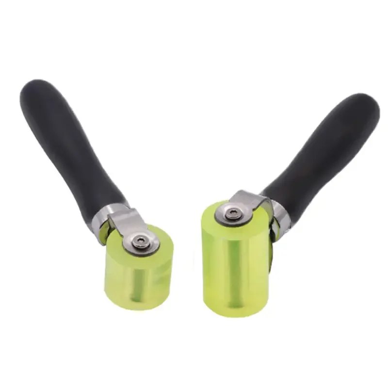 Car Soundproof Wheel Tire Patching Compaction Roller Wheel Automobile Audio Sound Insulation Cotton Roller Pushing Wheel Tool