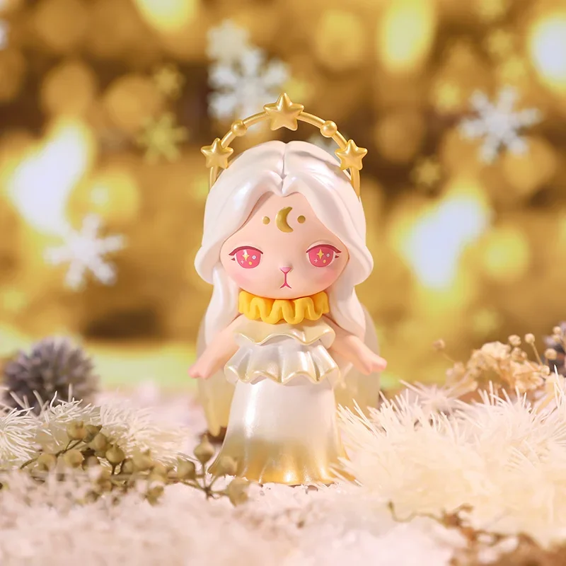 البوب مارت الأرنب عيد الميلاد سلسلة صندوق أعمى مفاجأة صندوق الأصلي عمل الشكل الكرتون نموذج صندوق غامض جمع الفتيات هدية