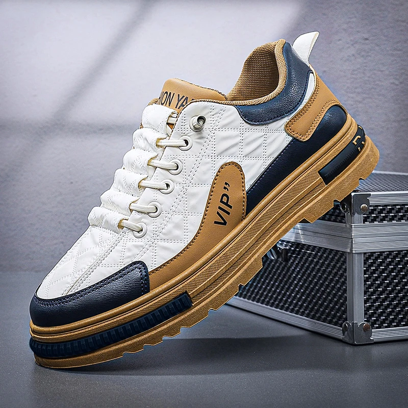 Zapatos para hombre: Zapatos casuales para hombre, zapatos casuales para uso diario al aire libre, zapatos para caminar por la calle, aptos para todas las estaciones.