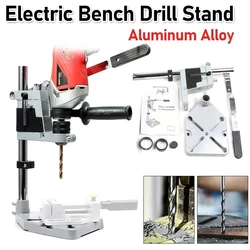 Table Top Drill Fixed Frame Single-Head Bench Drilling Machine Chuck Multifunctional Aluminum Alloy Power Grinder Accessories