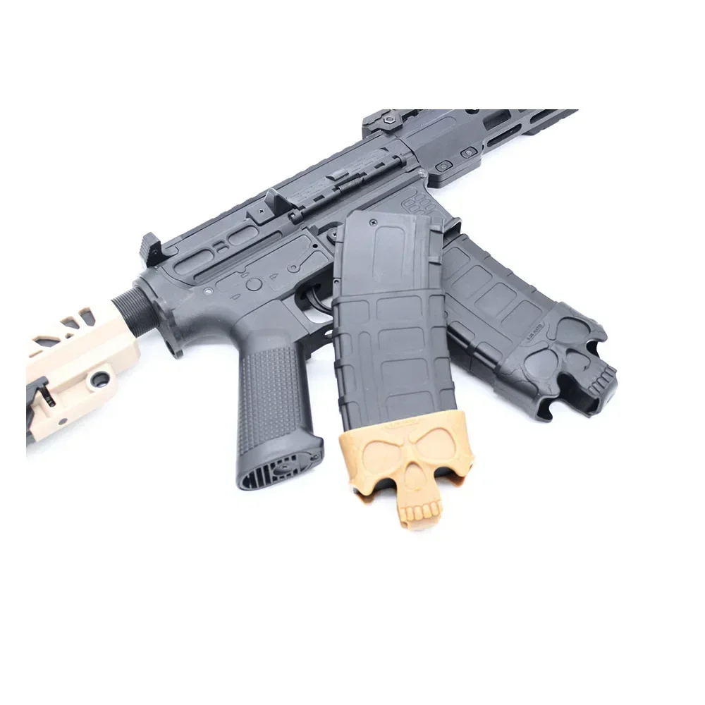 5.56 Rubber NATO Cage Skull Fast Mag Loops Holder Pouch M4/M16 Rifle Mag Assist Toy Gun Accessories