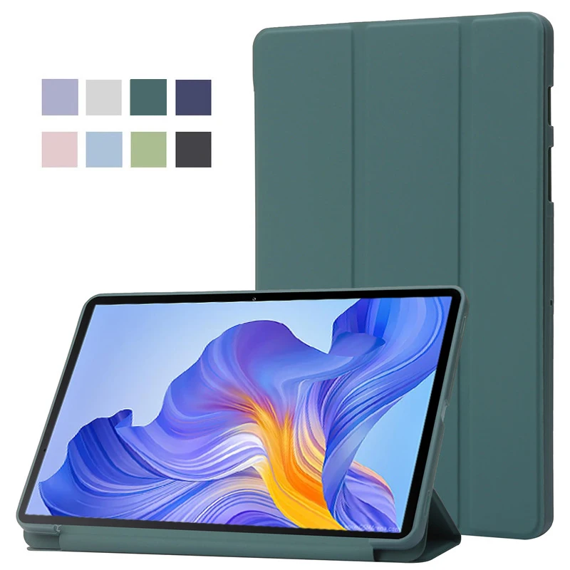 

Tablet Funda For Honor Pad X9 Case PU Leather Soft Silicone Back Folding Cover For Honor Pad X8 Lite X 8 Case Coque AGM3-W09HN