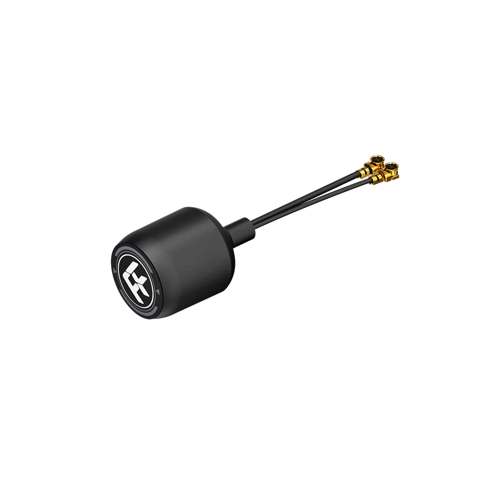 FlyFishRC Dual-Band-Antenne 5,8 GHz/2,4 GHz UFL 40 mm/95 mm/145 mm LHCP Fernantenne kompatibel DJI O3 für FPV RC Drone – Detail 3