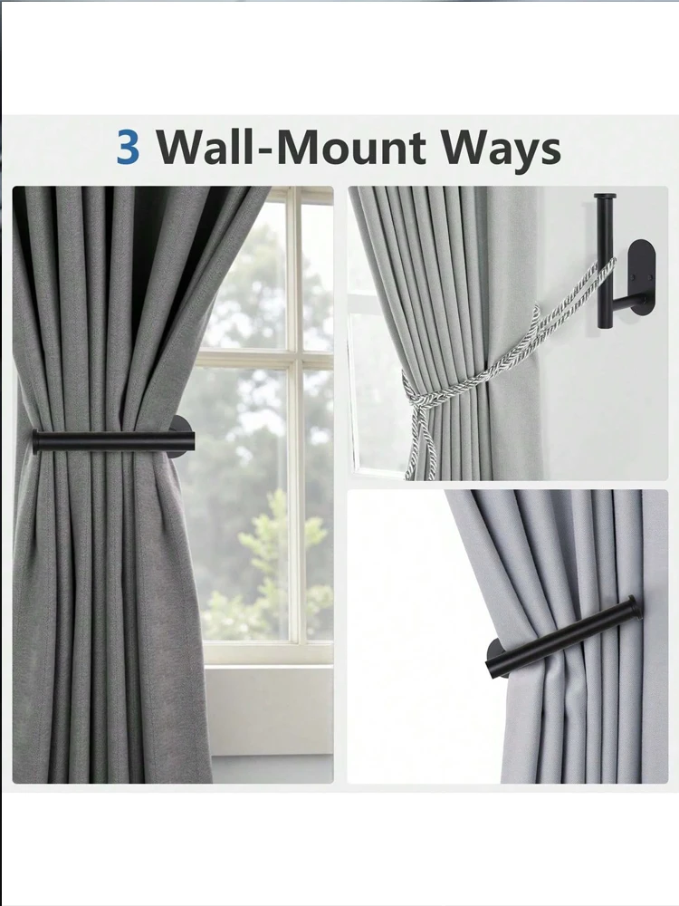 Adhesive Curtain Holdbacks Curtain Tie Backs Curtain Holdbacks No Drill Curtain Pull Backs Adhesive Curtain Hooks Curtain Holder