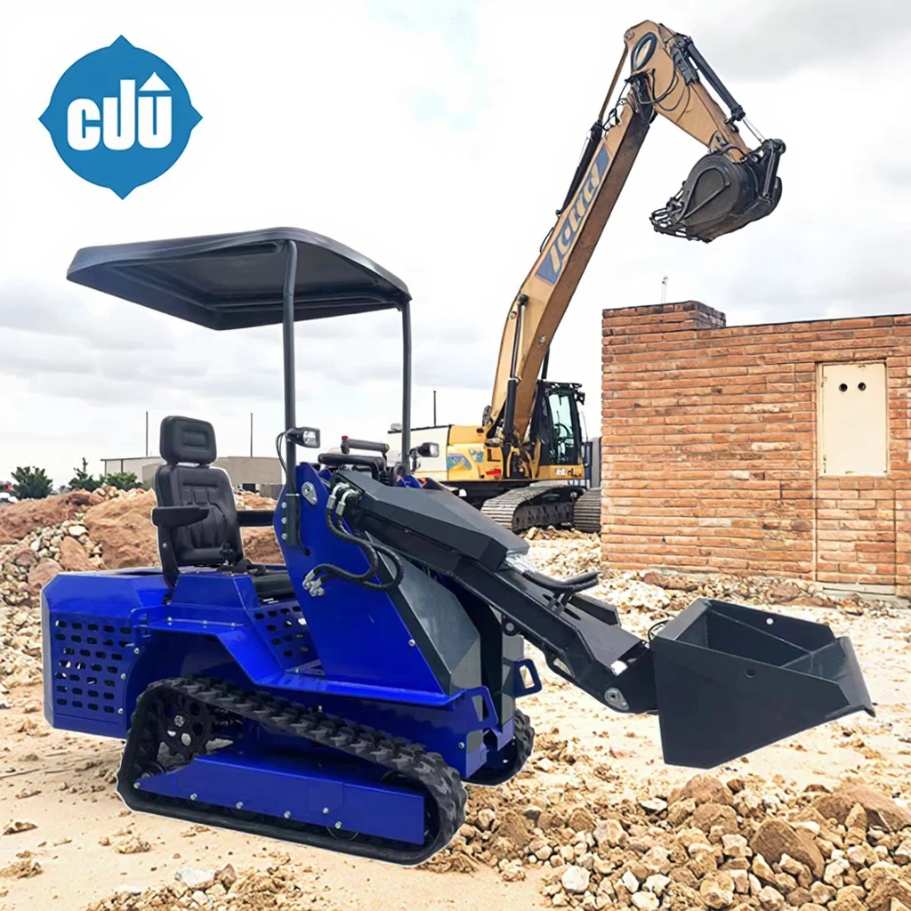 

Customized high-quality and affordable earth moving machinery compact small loader Ce/Epa mini style front-end loader for sale