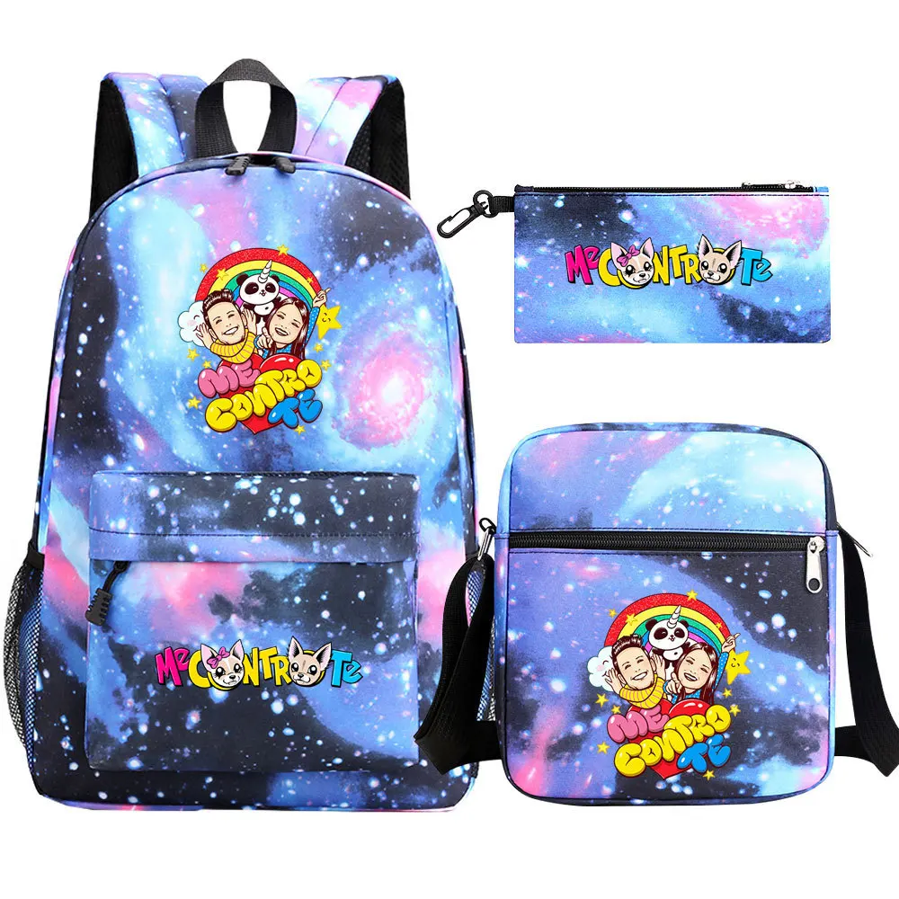 New Schoolbag Cute Me Contro Te Bagpack Mochila Student School Book Bags Teenage Boys Girls s Travel Backpack