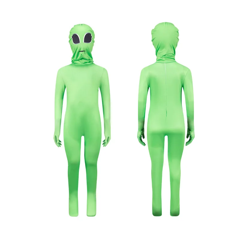 Alien Onesie Cosplay Costume Tight Fit Stage Performance Halloween Roleplay Outerwear Women's Ethnic Fashion Summer 2025