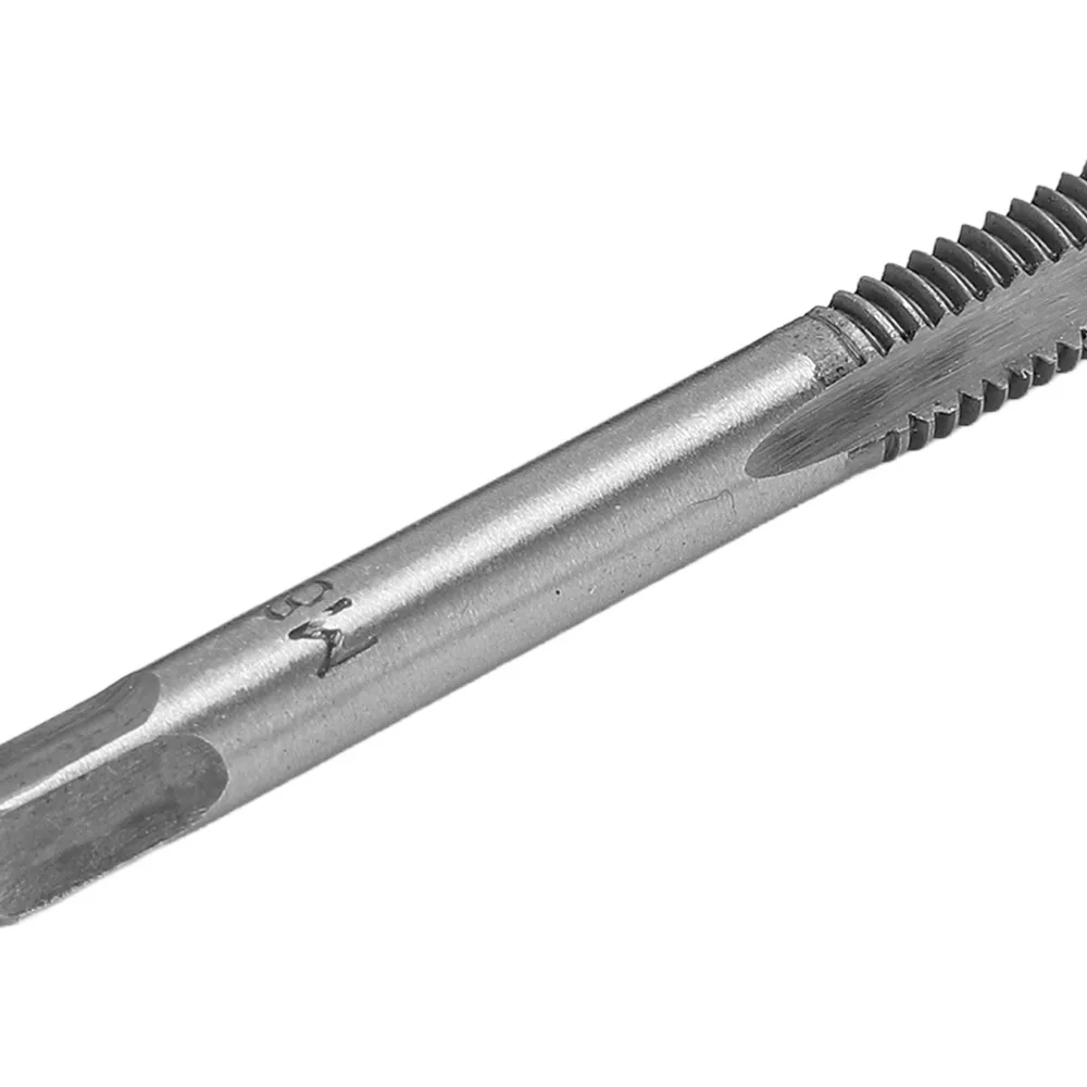 2PCS High Speed Steel Metric Tap M6 x 1mm / M8 x 1.25mm / M10 x 1.5mm Metric Thread Straight Flute Tap Universal Thread Tap