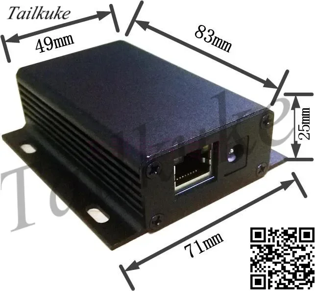 Wiegand to network TCP/IP, network Wiegand WG module, dual WG to Ethernet WG2634 bidirectional conversion