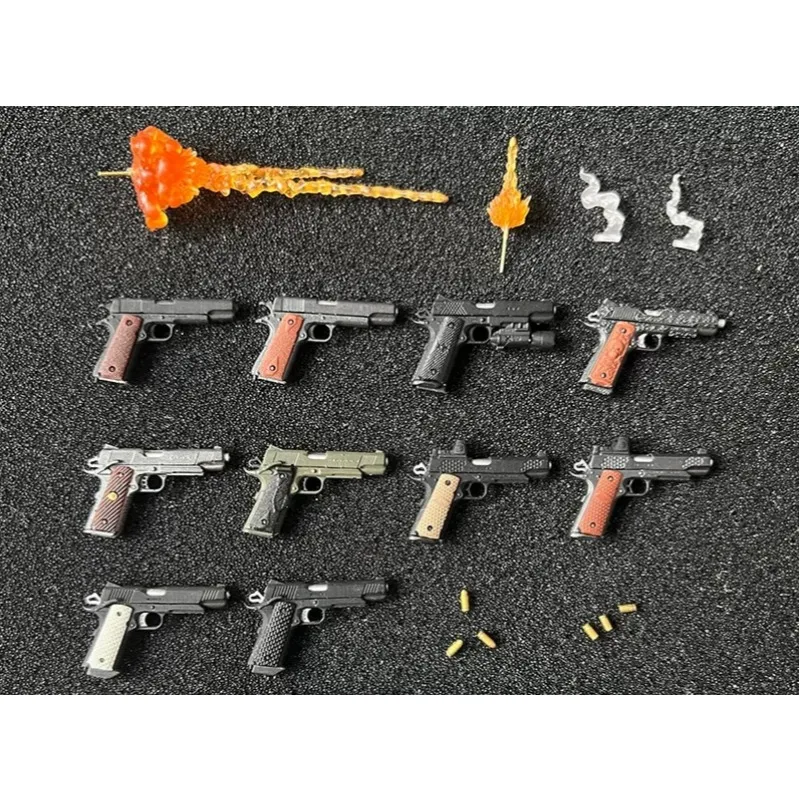 Réplica de Pistola M1911A1 a Escala 1/12, No Dispara, Accesorios para Figuras de Acción de 6'', Compatible con Mezco Notaman SHF Body