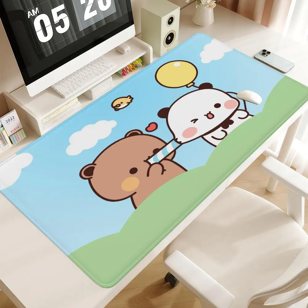 

Коврик для мыши BuDu 1000x500 XXL, большой для FPS eSports Gaming, нескользящие офисные коврики для клавиатуры, настольный коврик