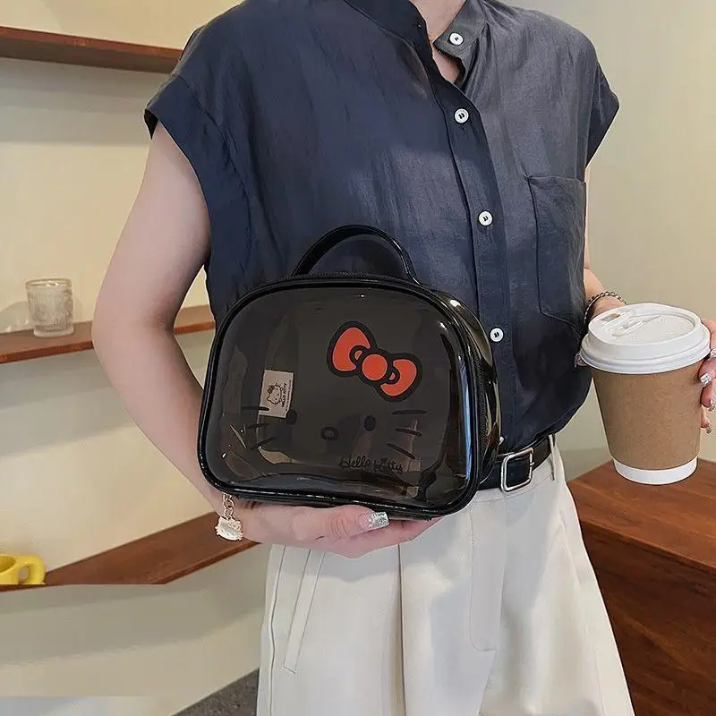 Hot Hello Kitty Princess Cartoon Borsa per il trucco Sanrio Girl Kawaii Borsa da bagno portatile portatile impermeabile Bagno Nuoto Spiaggia Nuovo